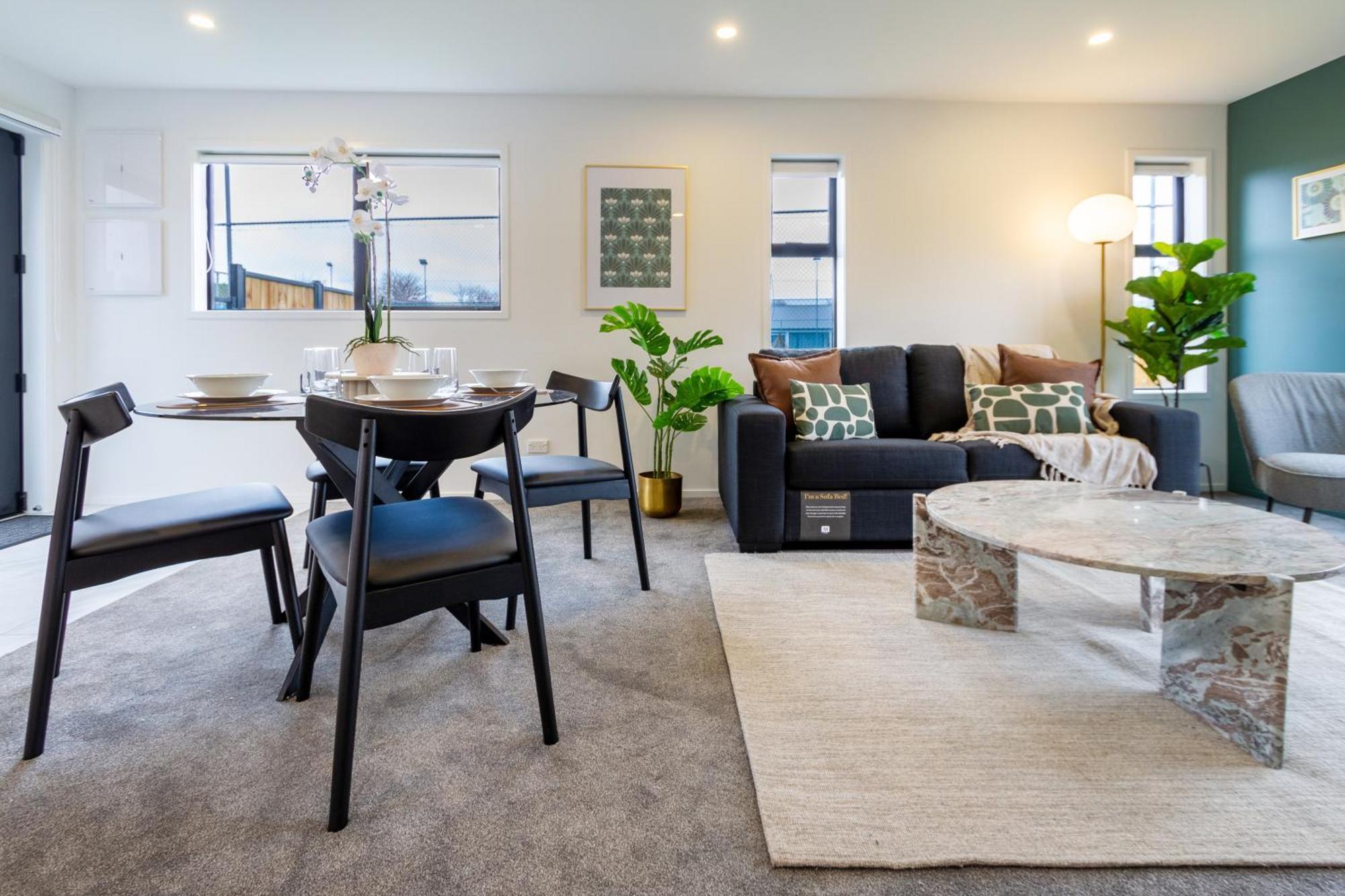 Serene Living 2 Bed With Carpark 基督城 外观 照片