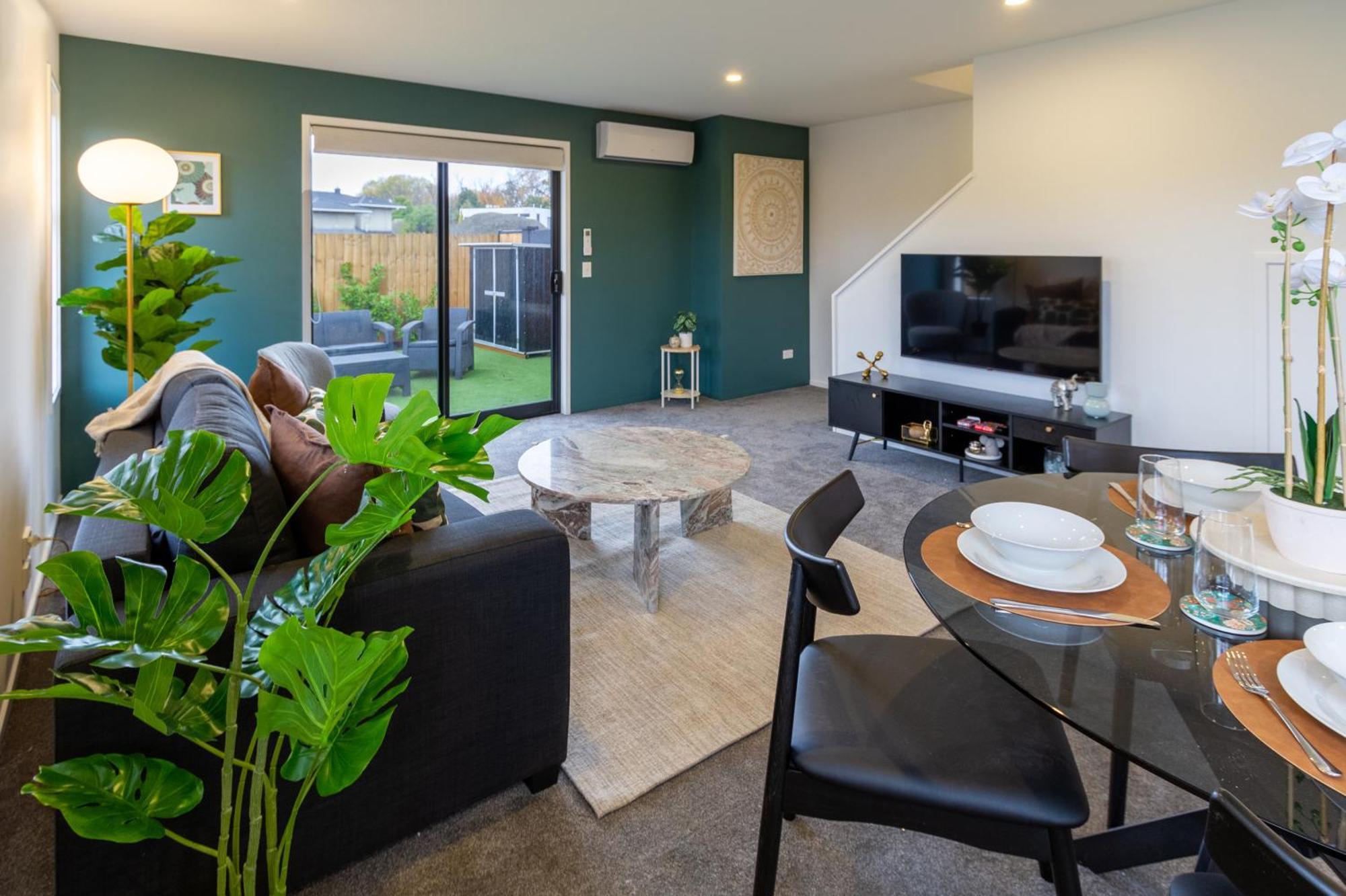Serene Living 2 Bed With Carpark 基督城 外观 照片